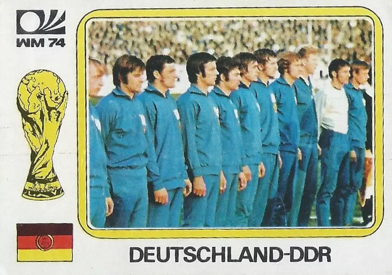 München 74 World Cup - Team East Germany - East Germany