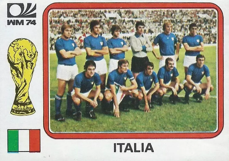 München 74 World Cup - Team Italia - Italia