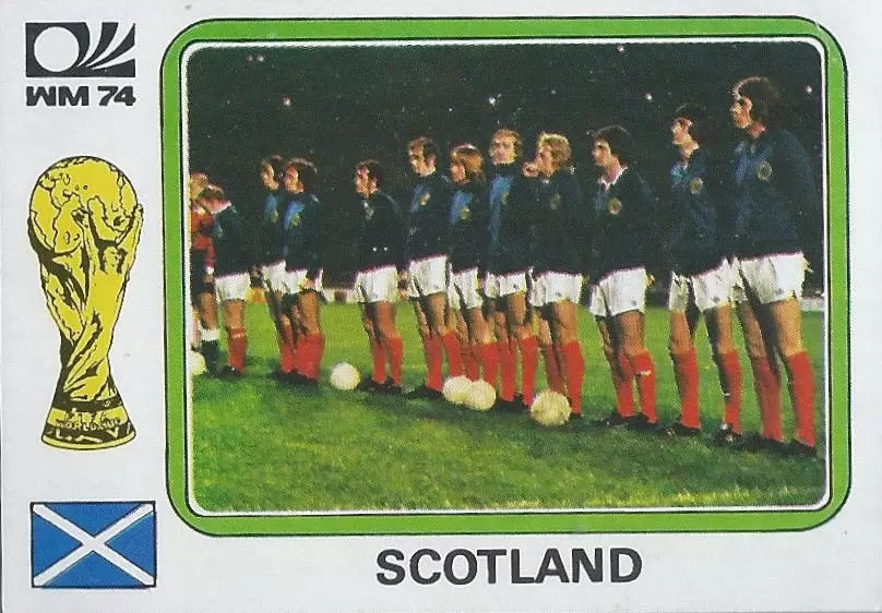 München 74 World Cup - Team Scotland - Scotland