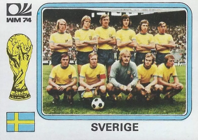 München 74 World Cup - Team Suedia - Sweden