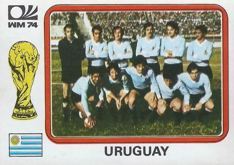 München 74 World Cup - Team Uruguay - Uruguay