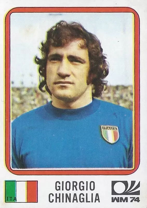 München 74 World Cup - Giogio Chinaglia - Italia