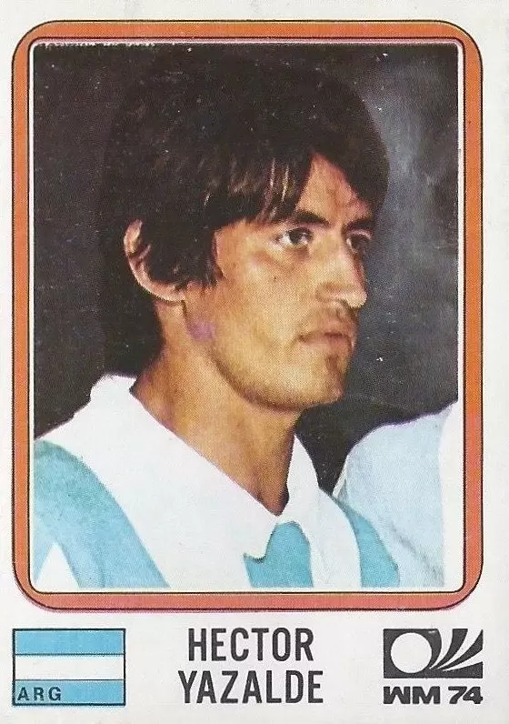 München 74 World Cup - Hector Yazalde - Argentina