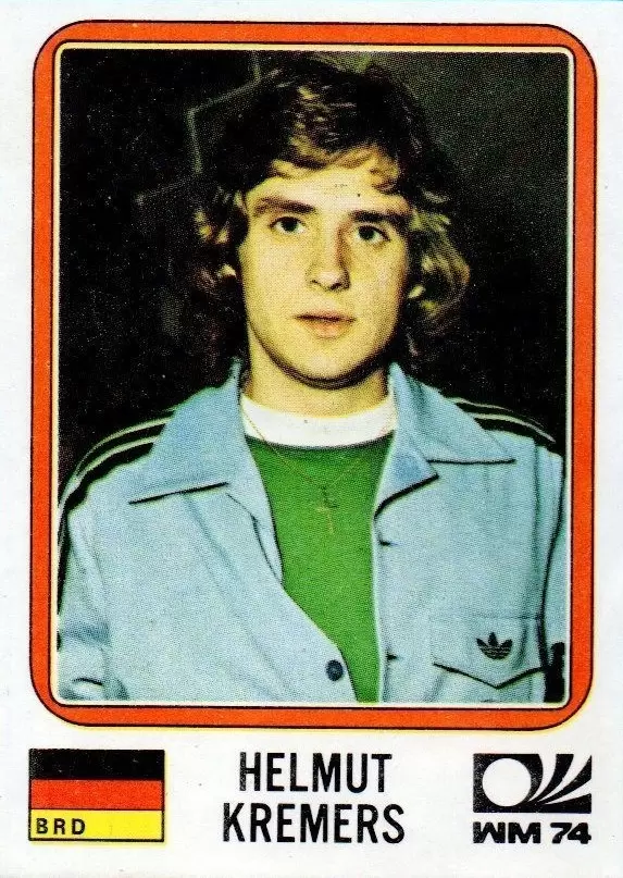 München 74 World Cup - Helmut Kremers - West Germany