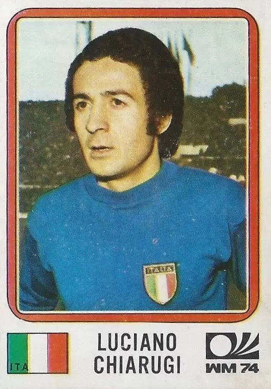 München 74 World Cup - Luciano Chiarugi - Italia