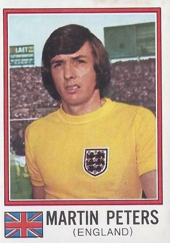 München 74 World Cup - Martin Peters - England