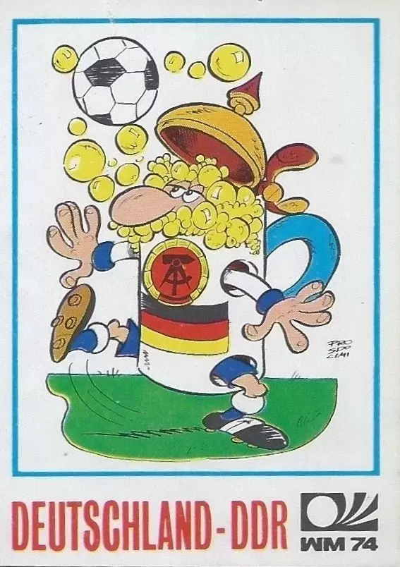 München 74 World Cup - Mascotte East Germany - East Germany