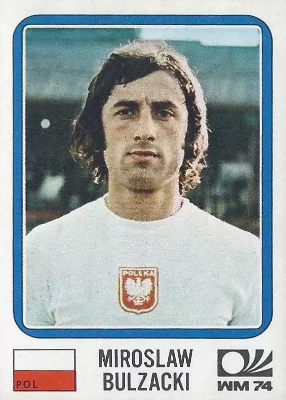 München 74 World Cup - Miroslaw Bulzacki - Poland