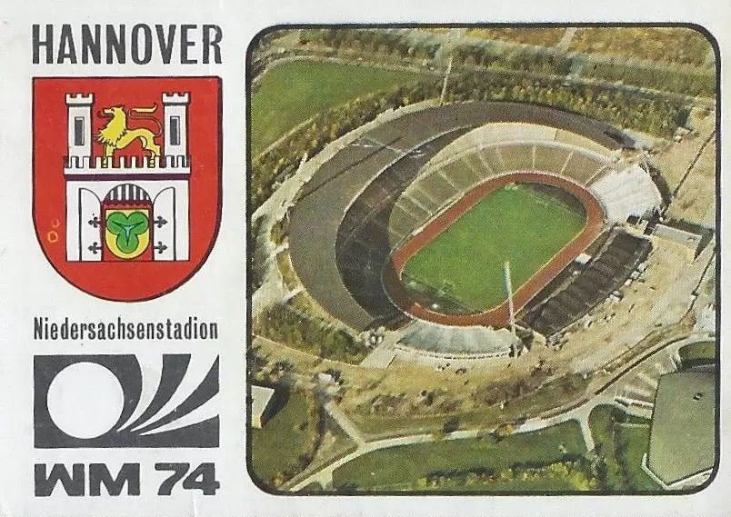 München 74 World Cup - Niedersachsenstadion - Stadiums