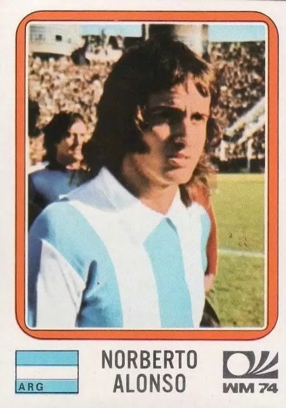 München 74 World Cup - Norberto Alonso - Argentina