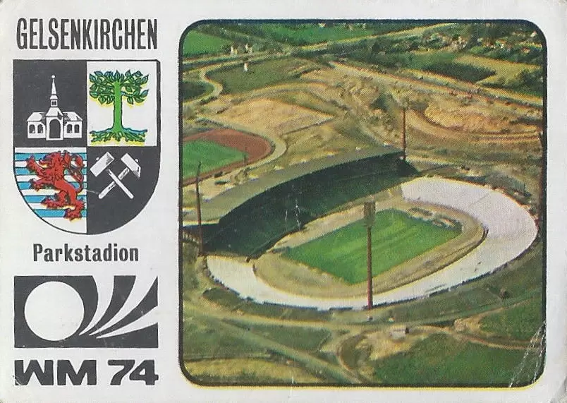 München 74 World Cup - Parkstadion - Gesenkirchen - Stadiums