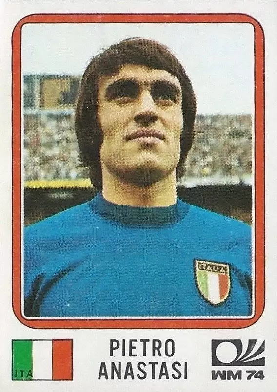 München 74 World Cup - Pietro Anastasi - Italia