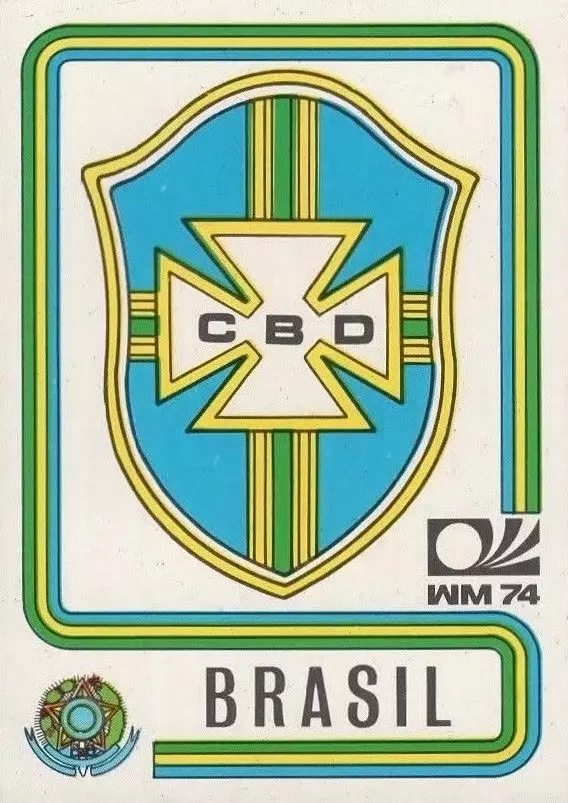 München 74 World Cup - Badge Brazil - Brazil