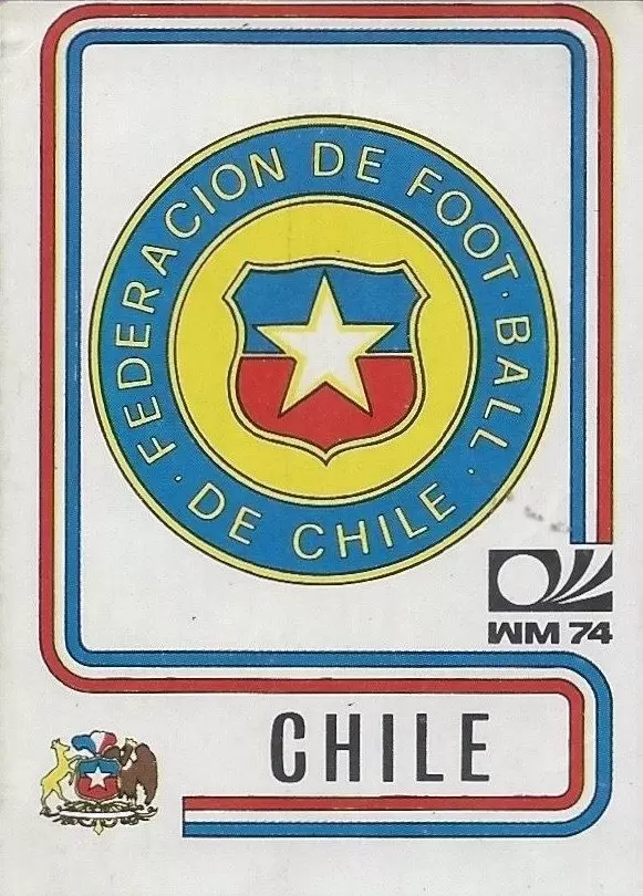 München 74 World Cup - Badge Chile - Chile