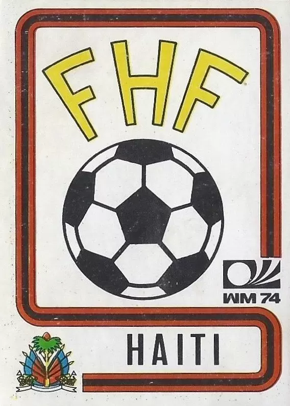 München 74 World Cup - Badge Haiti - Haiti