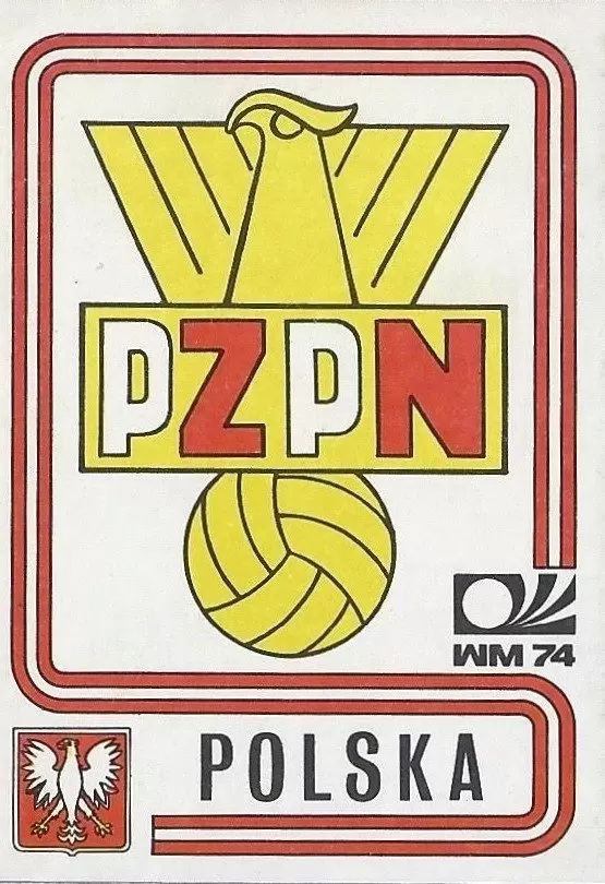 München 74 World Cup - Badge Polonia - Poland