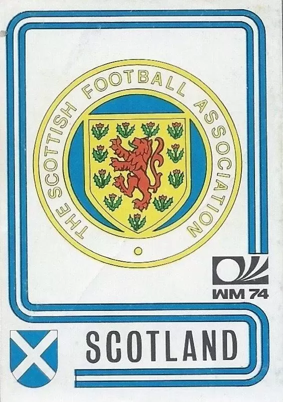 München 74 World Cup - Badge Scotland - Scotland