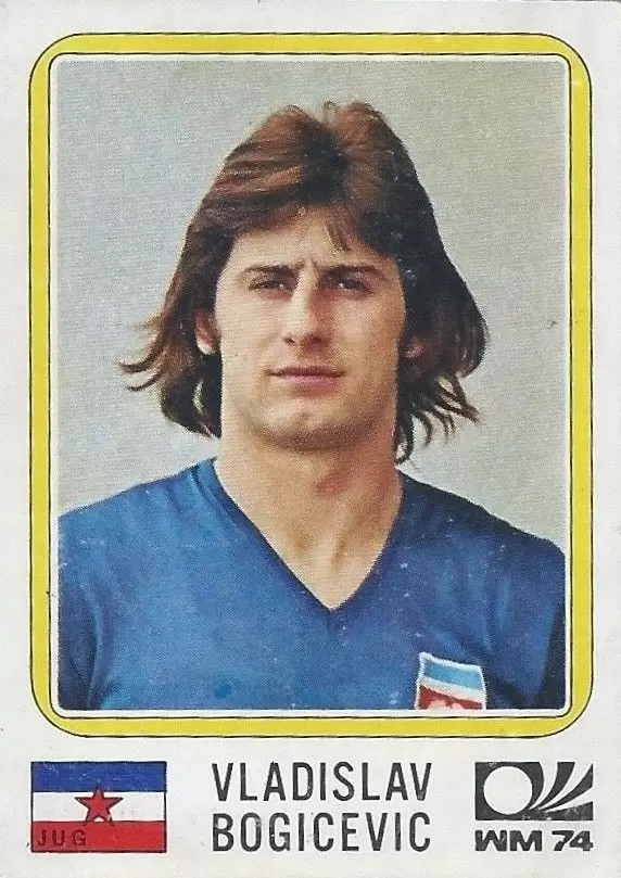 München 74 World Cup - Vladislav Bogicevic - Yugoslavia