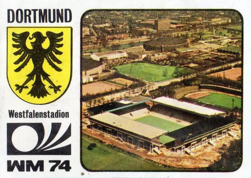 München 74 World Cup - Westfalenstadion - Dortmund - Stadiums