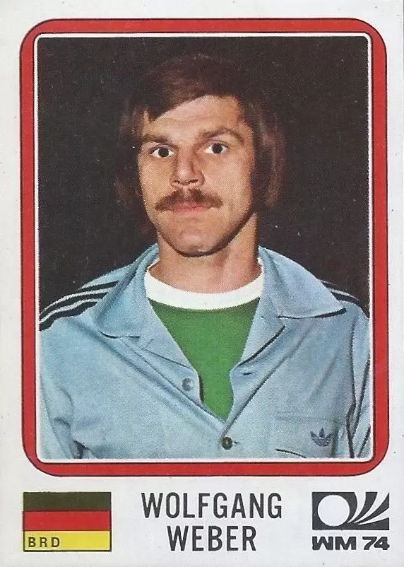 München 74 World Cup - Wolfgang Weber - West Germany