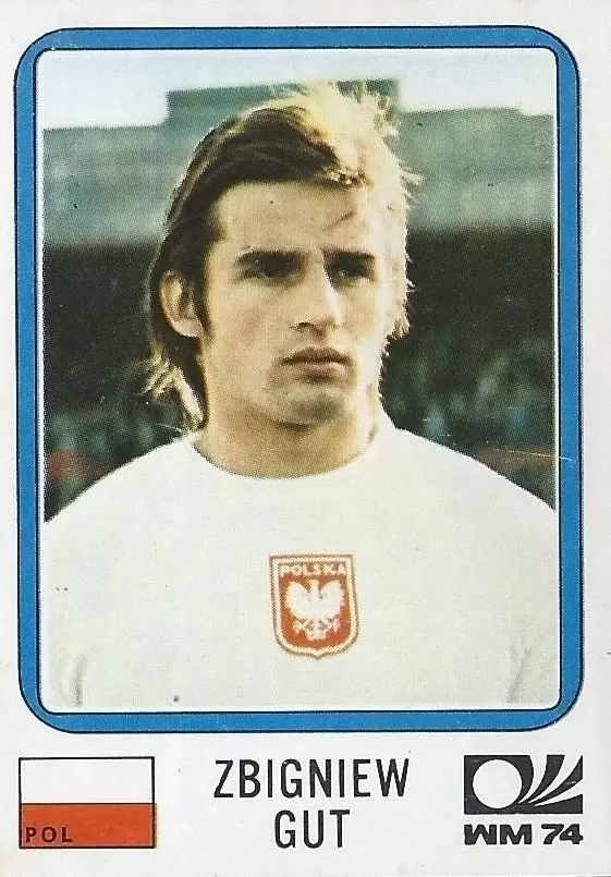 München 74 World Cup - Zbigniew Gut - Poland