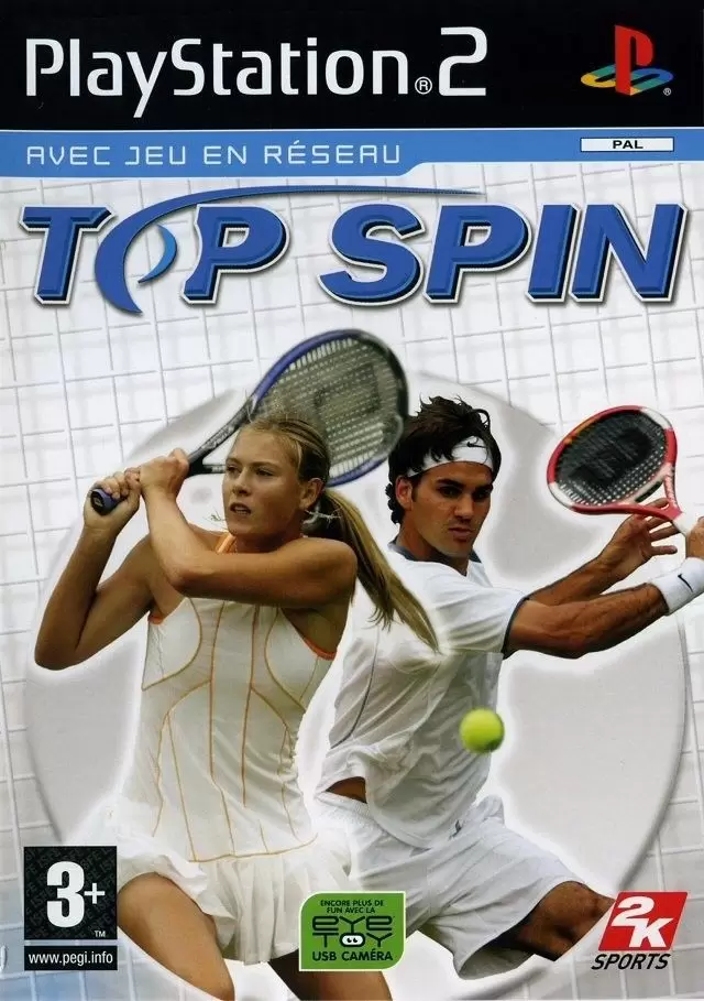 Jeux PS2 - Top Spin