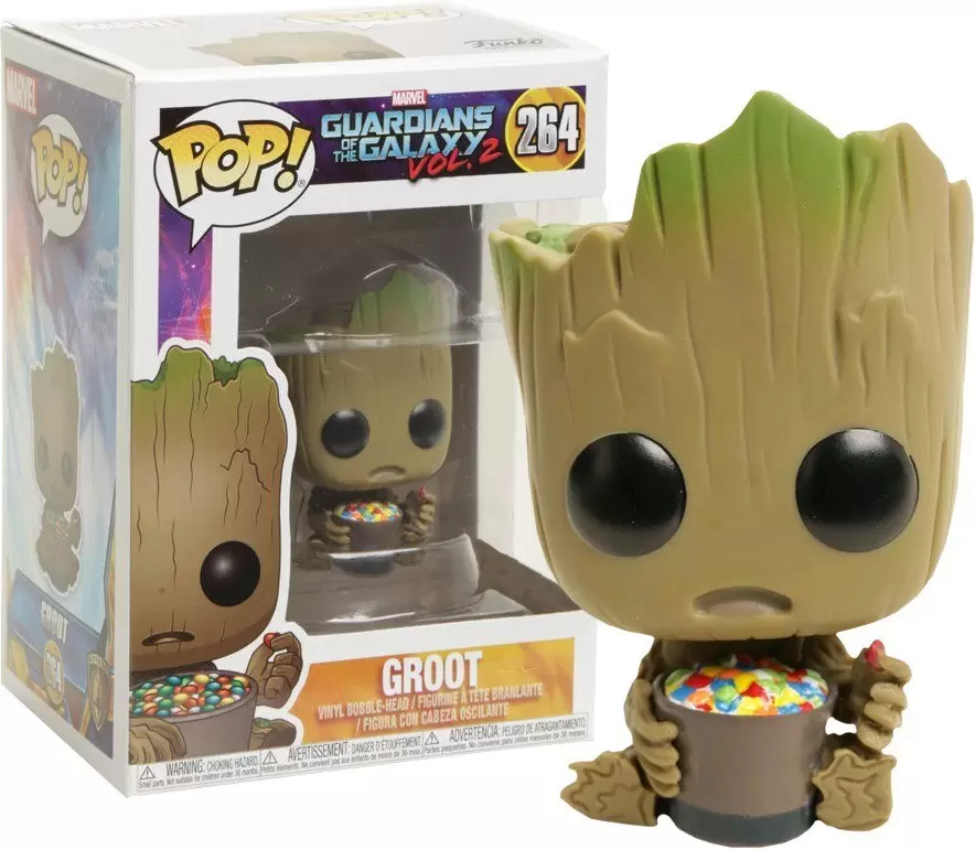 Afleiding verbanning ZuidAmerika Guardians of The Galaxy 2 - Groot Candy - POP! MARVEL action figure 264