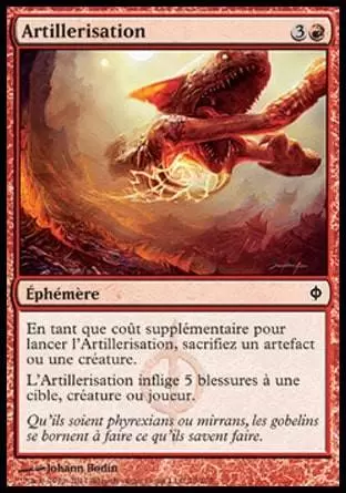 La Nouvelle Phyrexia - Artillerisation