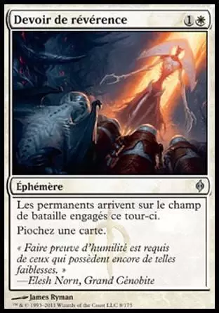 La Nouvelle Phyrexia - Devoir de révérence