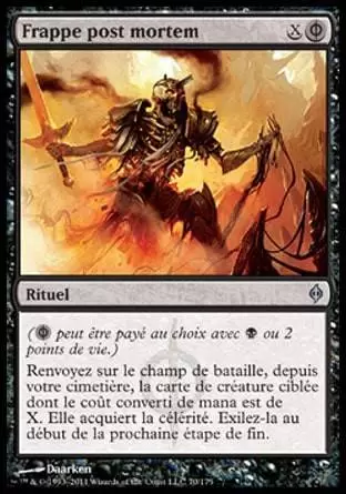 La Nouvelle Phyrexia - Frappe post mortem