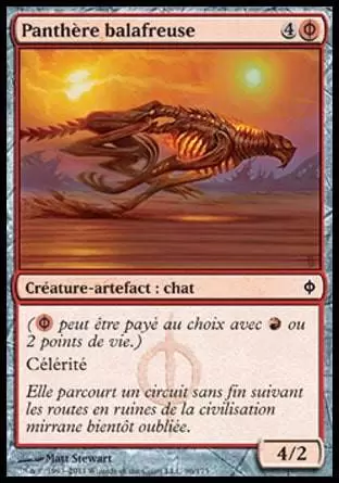 La Nouvelle Phyrexia - Panthère balafreuse