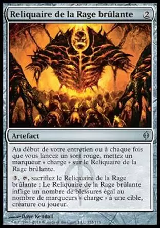 La Nouvelle Phyrexia - Reliquaire de la Rage brûlante