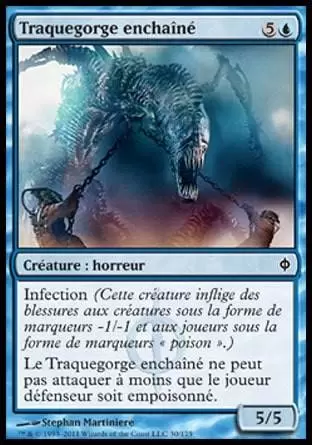 La Nouvelle Phyrexia - Traquegorge enchaîné