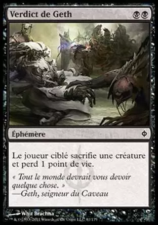 La Nouvelle Phyrexia - Verdict de Geth