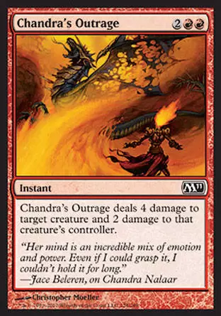 2011 Core Set (M11) - Dernier outrage de Chandra