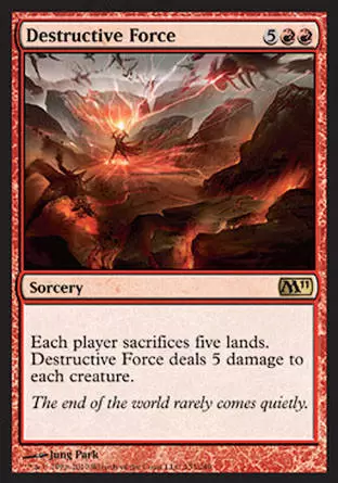 2011 Core Set (M11) - Force destructrice