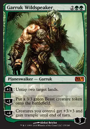 2011 Core Set (M11) - Garruk Languebestion