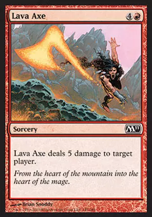 2011 Core Set (M11) - Hache de lave