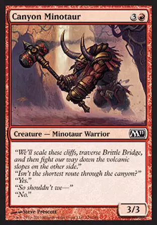 2011 Core Set (M11) - Minotaure des canyons