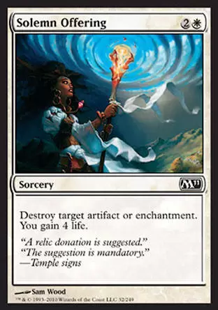 2011 Core Set (M11) - Offrande solennelle