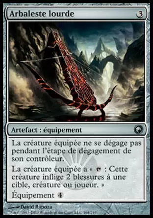 Cicatrices de Mirrodin - Arbaleste lourde