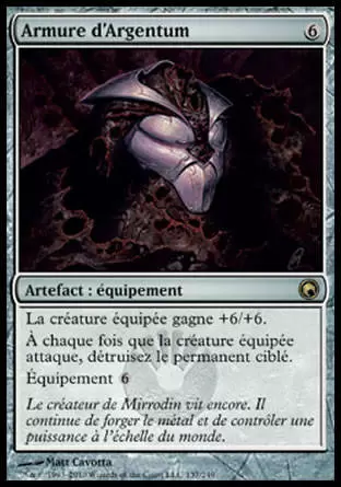 Cicatrices de Mirrodin - Armure d\'Argentum