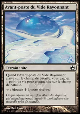 Cicatrices de Mirrodin - Avant-poste du Vide Rayonnant