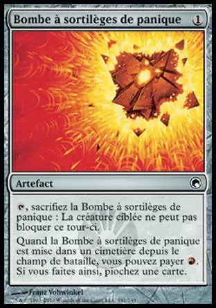 Cicatrices de Mirrodin - Bombe à sortilèges de panique