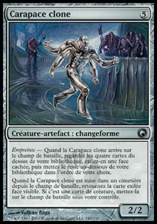 Cicatrices de Mirrodin - Carapace clone