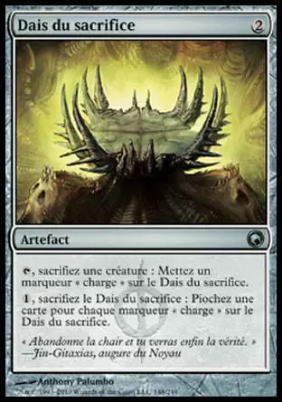 Cicatrices de Mirrodin - Dais du sacrifice