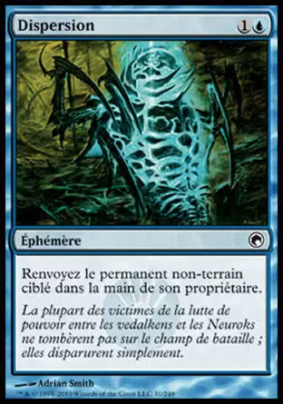 Cicatrices de Mirrodin - Dispersion