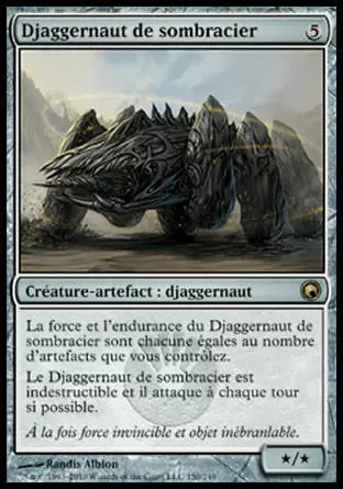 Cicatrices de Mirrodin - Djaggernaut de sombracier