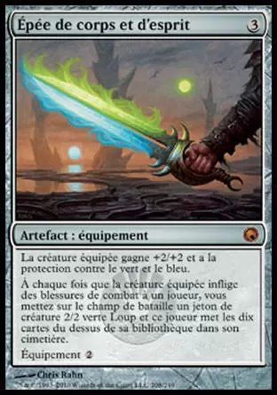 Cicatrices de Mirrodin - Épée de corps et d\'esprit