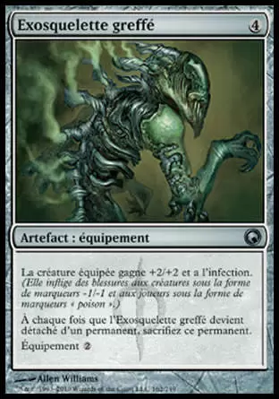 Cicatrices de Mirrodin - Exosquelette greffé